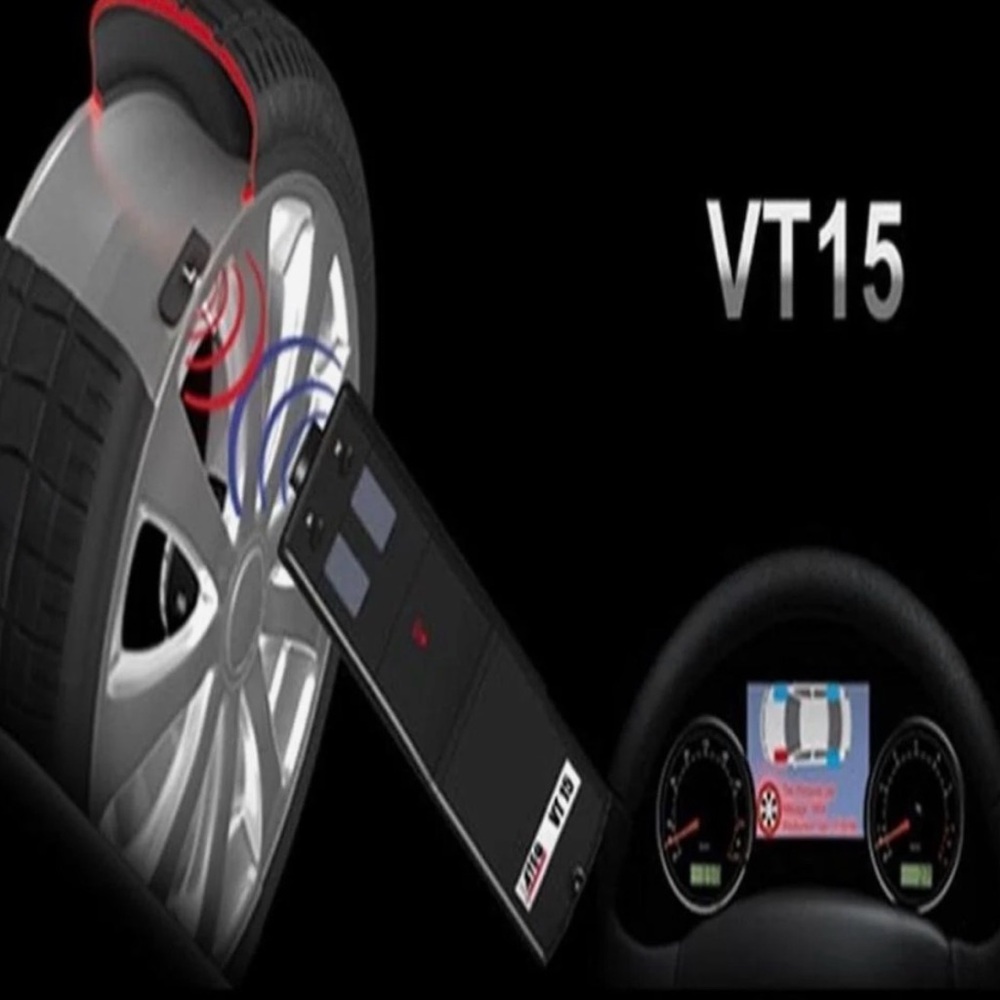 NIB VT15 Car Tire Pressure Monitoring System - Black